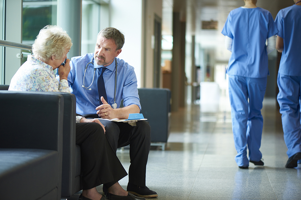 Healthcare professional with NDIS participant - community nursing